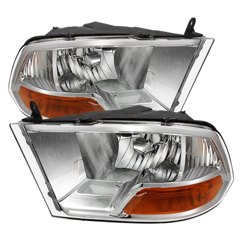 9022937 Xtune fits Dodge 09-12 Ram 1500 ( Non Quad Headlights ) Crystal Headli
