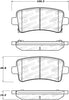 Stoptech 308.143 Street Brake Pads