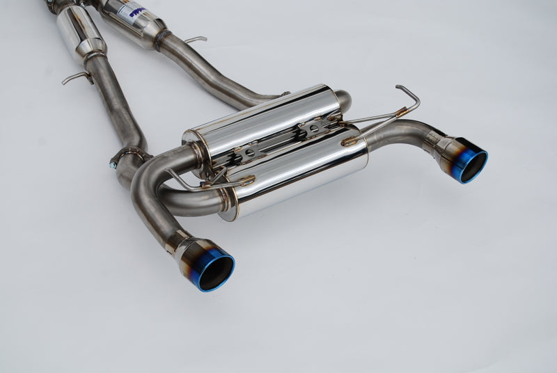 Invidia HS22N4Z7GM1RTL 2022+ fits Nissan Z 70mm Gemini Cat Back Exhaust - Rolled TI Tips