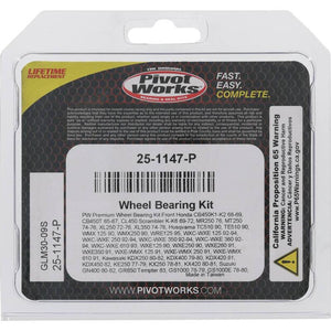 Pivot World 25-1147-P Pw Premium Wheel Bearing