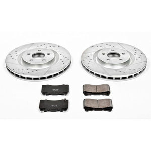 PowerStop K4547 fits Ford 07-14 Mustang Front Z23 Evolution Sport Brake Kit