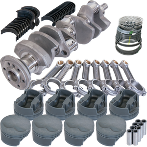 Eagle 62503030 fits Chevy 400 3.750in Crank 6.000in I-Beam Rods -5cc Flat Top 4.155in Pistons Rotating Assembly