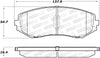 Stoptech 308.1188 Street Brake Pads