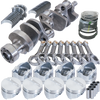 Eagle 13555L040 fits Chevy LT1350 1Pc 3.750in Crank 5.700in I-Beam Rods -7cc 4.040in Pistons Rotating Assembly