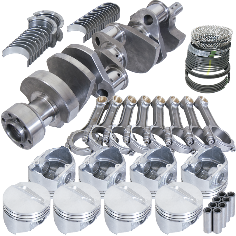 Eagle 13555L060 fits Chevy LT1350 1Pc 3.750in Crank 5.700in I-Beam Rods -7cc 4.060in Pistons Rotating Assembly