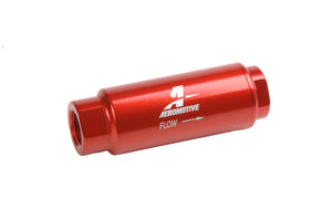 Aeromotive 12303 SS Series In-Line Fuel Filter - 3/8in NPT - 40 Micron Fabric