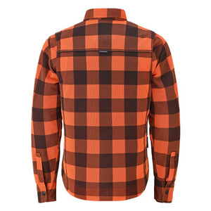 Speed and Strength Black Nine Mesh Moto Shirt Orange/Black - 3XL