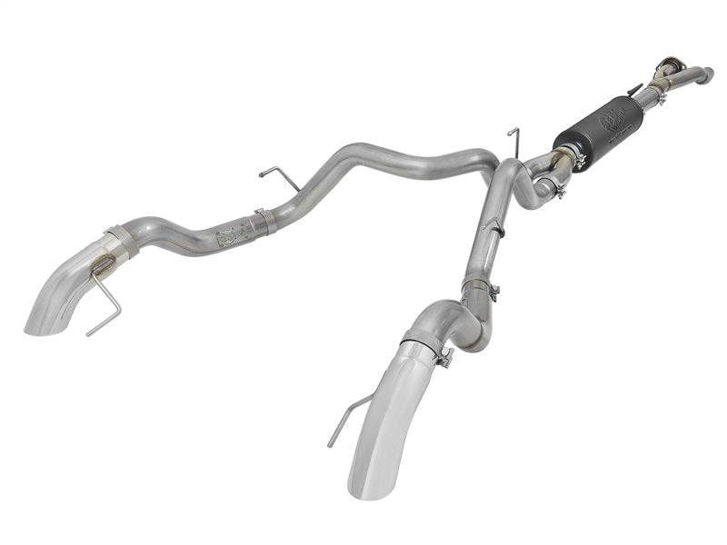 AFE 49-33095-P orce-XP Cat-Back Exhaust w/ Dual Hi-Tuck Pol Tips 17-18 fits For