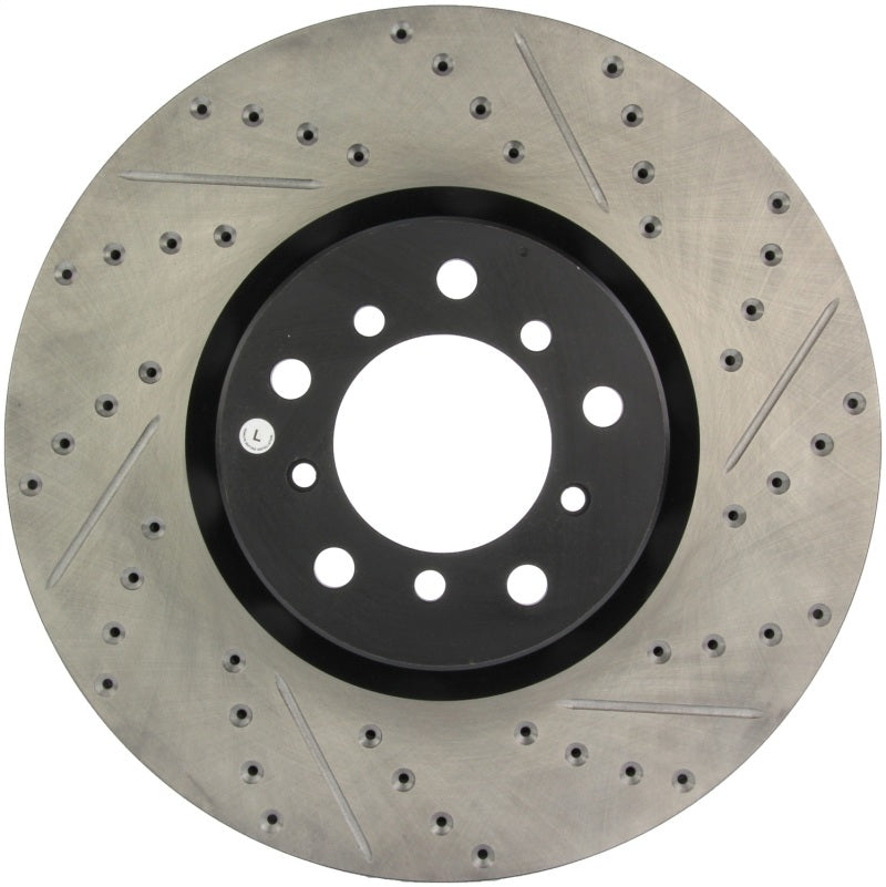 Stoptech 127.34062L 00-03 BMW M5 (E39) Slotted & Drilled Left Front Rotor