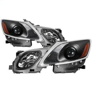5075888 Xtune fits Lexus 06-11 Gs OE Projector Headlights (w/AFS. Hid Fit) Bla