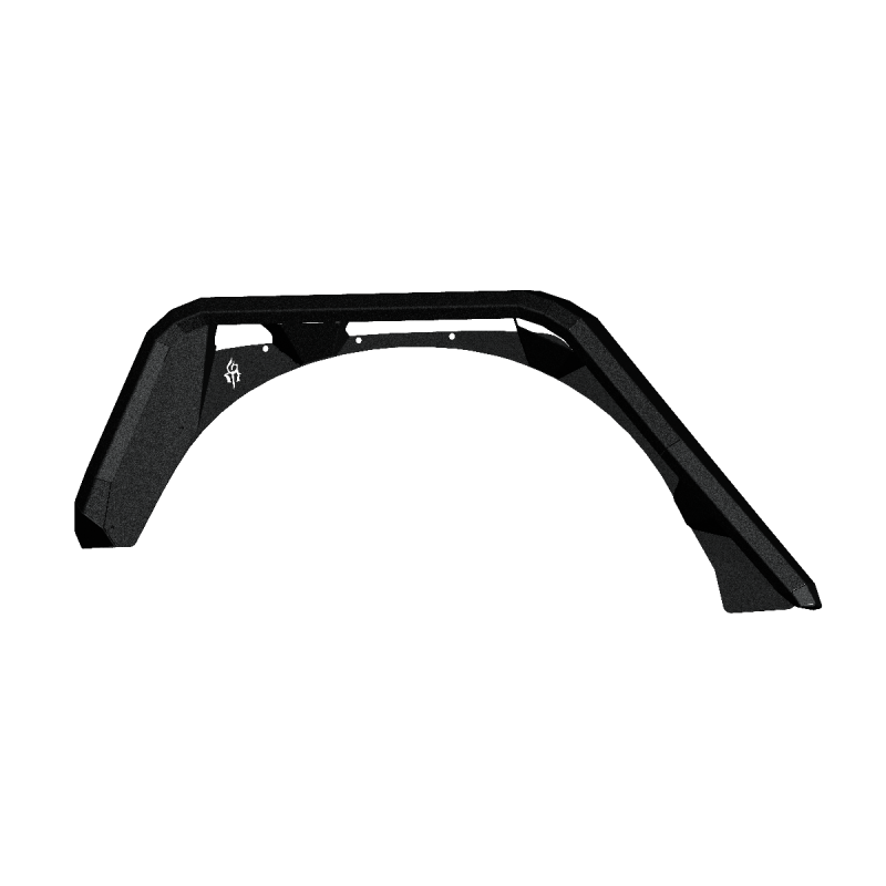 Road Armor 507AFR0B 07-18 fits Jeep Wrangler JKU 4DR Stealth Rear Fender Flare Body Armor - Tex Blk