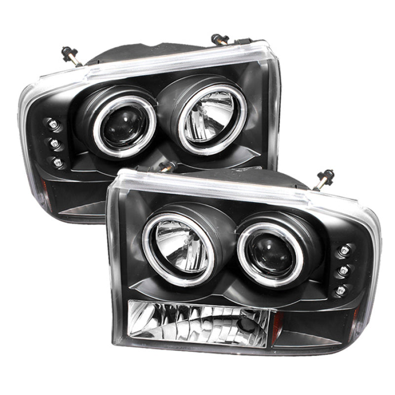 Spyder 5010360 fits Ford 99-04 F250 Super Duty Projector Version 2 LED Halo LED