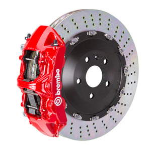 Brembo 1N1.9544A2 Brembo 19+ X5 (G05)/20+ X6 Front GT BBK 6 Piston Cast 405x34 2pc Rotor Drilled-Red