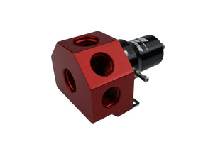 Aeromotive 13133 Regulator - 30-120 PSI - .500 Valve - 4x AN-08 and AN-10 inl