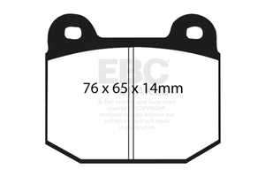 EBC UD961 03-04 fits Infiniti G35 3.5 (Manual) (Brembo) Ultimax2 Rear Brake Pads
