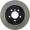 Stoptech 128.34080R 07-10 BMW 335i Cross Drilled Right Rear Rotor