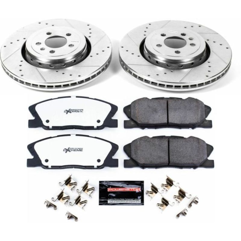 Power Stop K7050-26 14-22 fits Dodge Charger Front Z26 Street Brake Kit