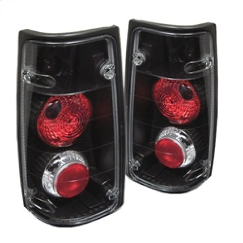 SPYDER 5005472 Isuzu Rodeo 91-97/Isuzu Amigo Euro Style Tail Lights Black