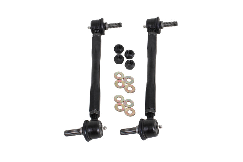 BMR ELK010 S197 Mustang Front Sway Bar End Link Kit - Black