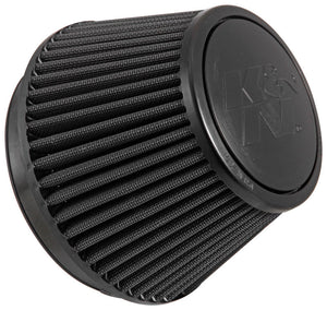 K&N Engineering RU-3106HBK K&N Universal Rubber Filter Round Tapered 6in Flange ID x 7.5in Base OD x 5.25in Top OD x 6.75in H