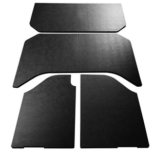 DEI  50155 fits Jeep 07-10 Wrangler JK 4-Door Boom Mat Headliner - 4 Piece - Bla