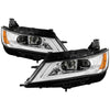 xTune 9042898 14-18 fits Chevy Impala (Excl Limited) DRL Halogen Proj Headlight