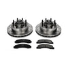 Power Stop K1891 99-02 fits Ford F-350 Super Duty Front Z23 Evolution Brake Kit
