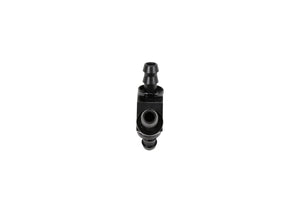 Fleece  Performance FPE-FIT-Y06-BLK Universal 3/8in Aluminum Y Barbed Fitting (F