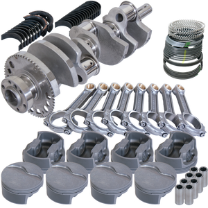 Eagle 629464005 fits Chevy LS3 4.000in Crank 58 Tth Rlctor 6.125in I-Beam Rods 4.005in Pistons Rotating Assembly