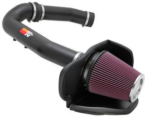 K&N Engineering 77-1560KTK K&N High Flow Performance Intake Kit 11 fits Jeep Grand Cherokee 3.6L V6 / 11 Dodge Durango 3.6L V6