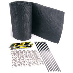 DEI  10083 Exhaust Wrap Kit - 8 Cylinder - Speed Sleeves - Black