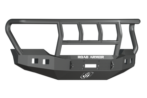 Road Armor 611R2B 11-16 fits Ford F-250 Stealth Front Winch Bumper w/fits Titan II Standard Flare - Tex Blk