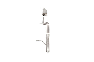 CORSA Performance 21121 Corsa 2007-2018 fits Jeep Wrangler JKU 3.6L Sport 2.75in Cat-Back Exhaust w/ Turn Down Tip