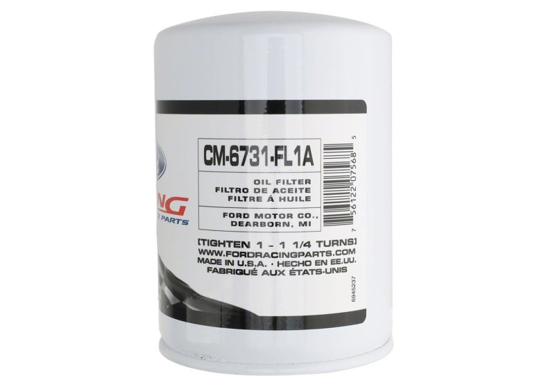 fits Ford Racing CM-6731-FL1A High Performance Oil Filter