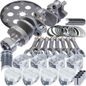 Eagle B13559L03068 fits Chevy 350 1Pc 3.750in Crank 5.700in I-Beam Rods -10cc 4.030in Pistons Balanced Assembly