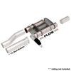 QTP 13302C 3in Weld-On 304SS Screamer Muffler Short Case w/Bolt-On QTEC Electric Cutout
