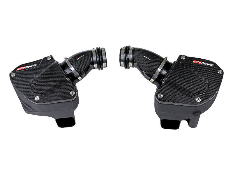 AFE 58-10005D Series Stage-2 Carbon Fiber Cold Air Intake System w/ Pro DRY S M
