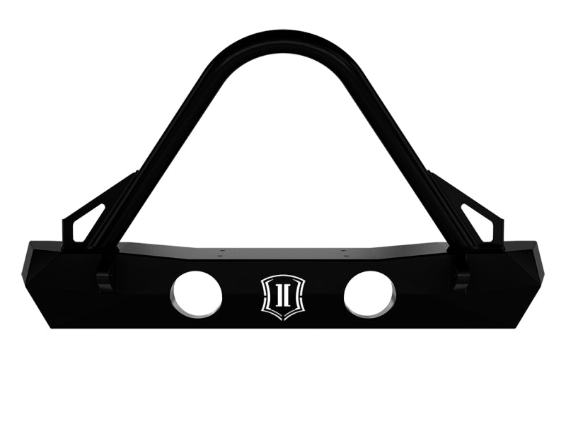 ICON 25165 2018+ fits Jeep Wrangler JL Pro Series Front Bumper w/Stinger/Tabs