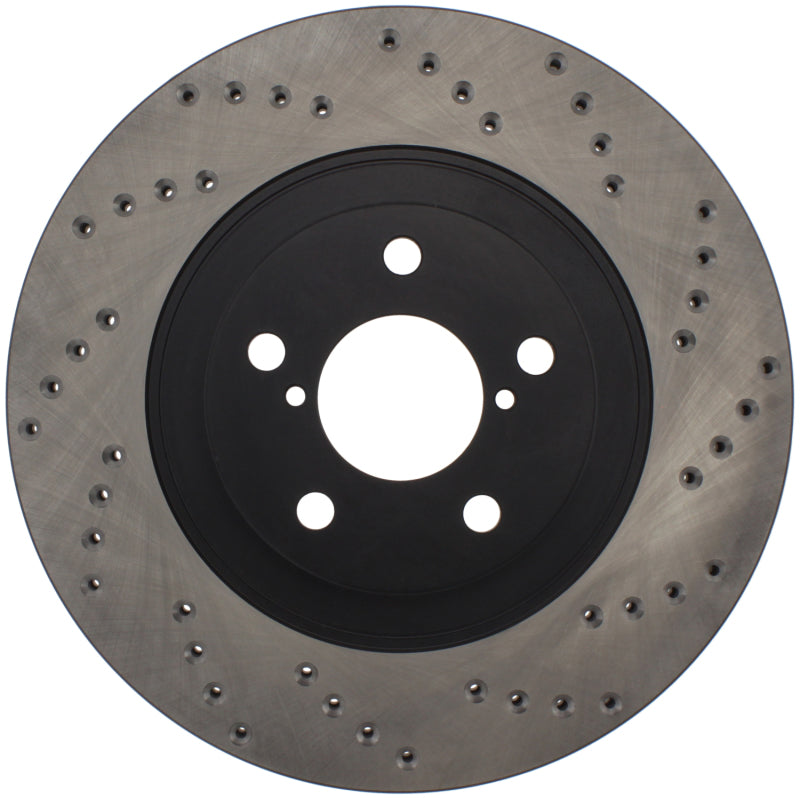 Stoptech 128.47021R Drilled Sport Brake Rotor
