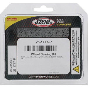 Pivot World 25-1777-P fits Honda Wheel Bearing Kit Premium Bearings