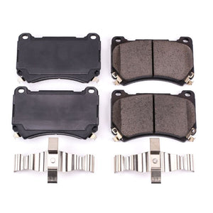 PowerStop fits Hyundai Equus Front Z17 Evolution Ceramic Brake Pads w/Hardware