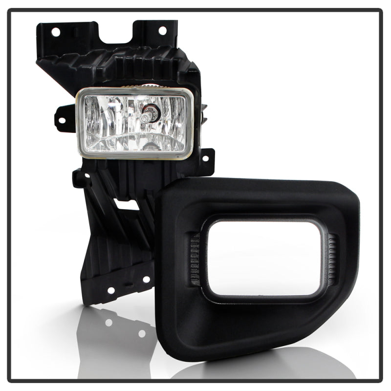 Spyder 20-22 Ford F250/F350 SD OEM Style LED Fog Lights w/Switch - Clear (FL-FF25020-C)