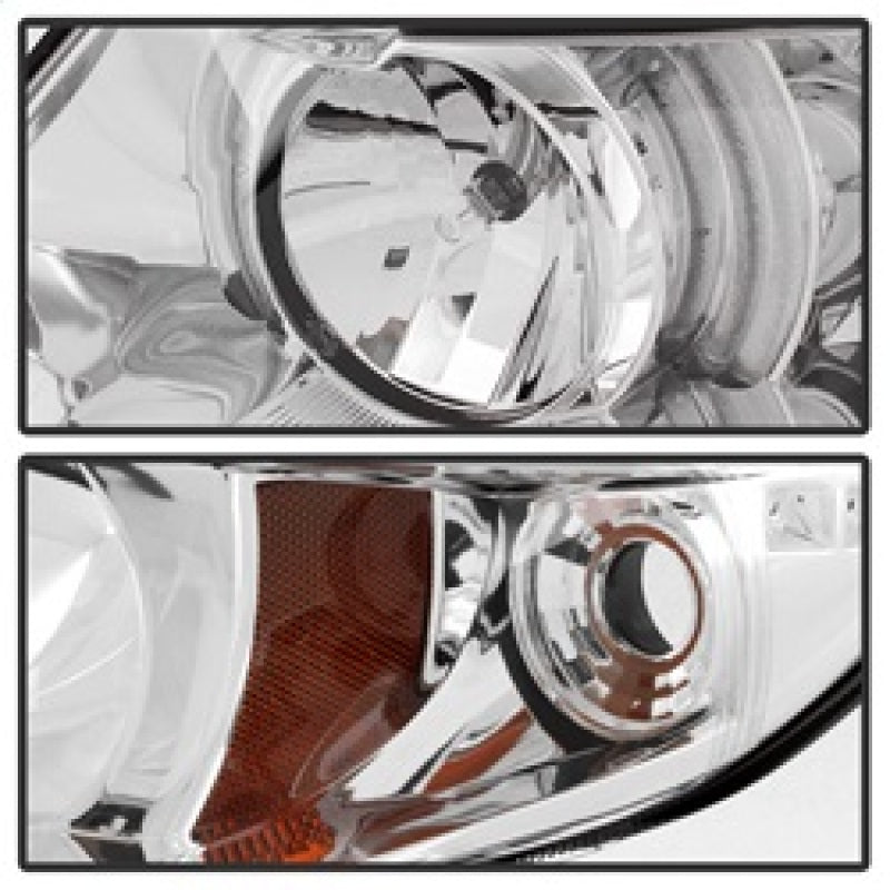 Spyder 5010797 fits Honda 06-08 Civic 2Dr Projector Headlights LED Halo Chrome