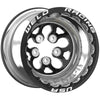 Weld 83XB514272MP Alpha-1 Pro 15X14 / 5X4.75 BP / 1 BS / -165 Offset - Black
