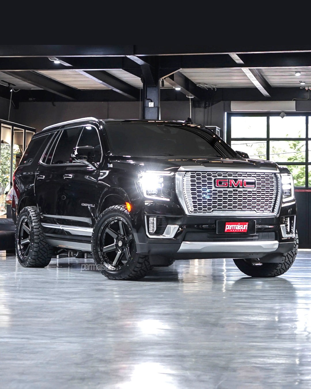 4PLAY 4P63-22100-6D55-18BBT Gen3 22x10 6x135mm & 6x5.5" -18et in Brushed Black