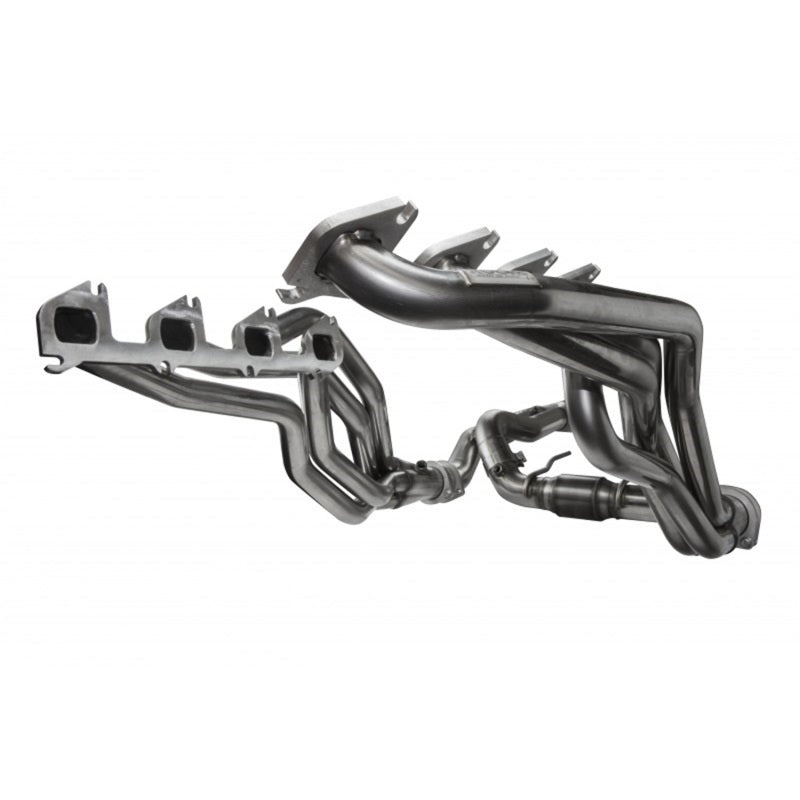Kooks 1352H220 11-14 fits Ford Raptor SVT 1 3/4in x 3in SS Longtube Headers and 3in SS OEM Exhaust Catted Y Pipe