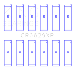 King CR6629XP fits Nissan TB48DE/TB45E/TB42 Set of 6