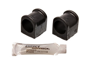 Energy Suspension 4.5168G 97-01 fits Ford Escort/ZX2 Black 25mm Front Sway Bar Bushing Set