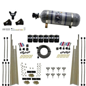 Nitrous Express 80020-12 8 Cyl Triple-D Dry Direct Port 3 Stage Dry 6 Solenoids