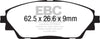 EBC DP22185 14+ fits Mazda 3 2.0 (Japan Build) Greenstuff Front Brake Pads